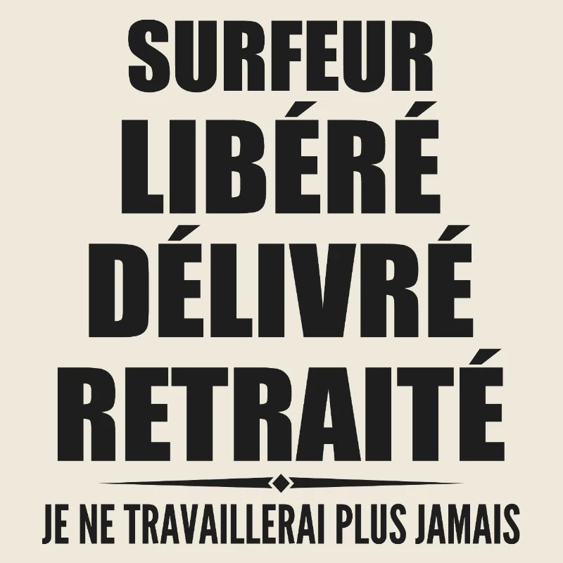 Surfeur célèbre sa retraite avec humour cadeau
