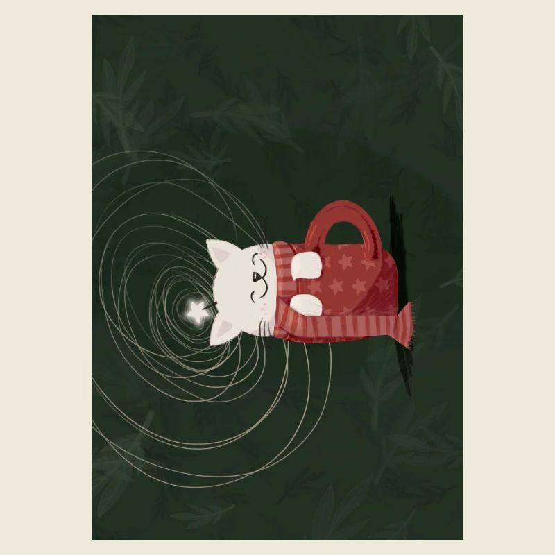 Chaton de Noël