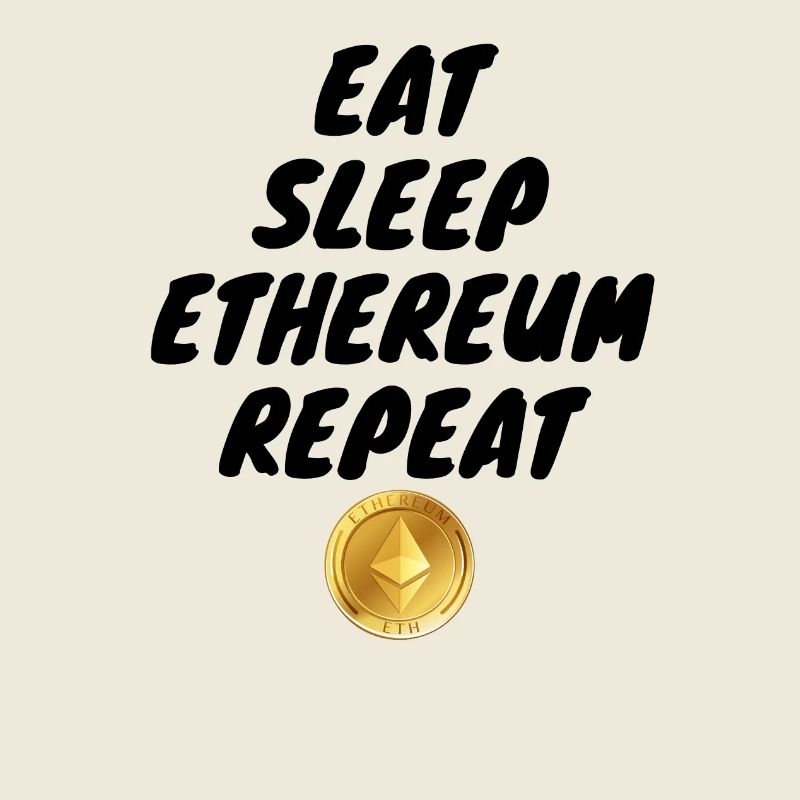 Krypto Eat sleep Repeat ETH