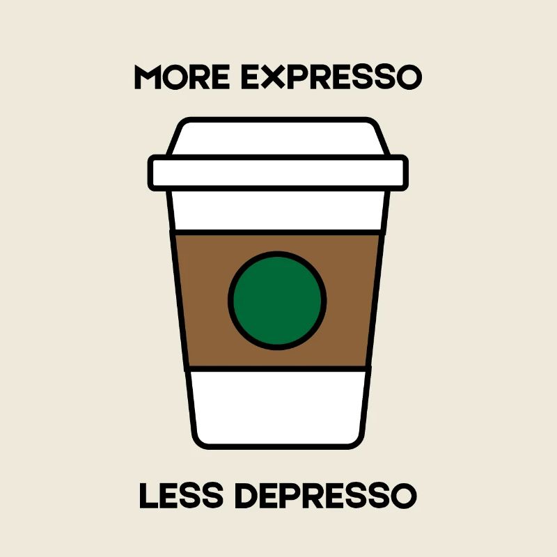 more expresso less depresso