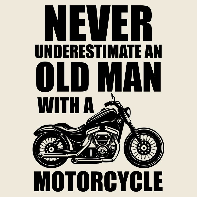 Lustiger Motorrad Spruch