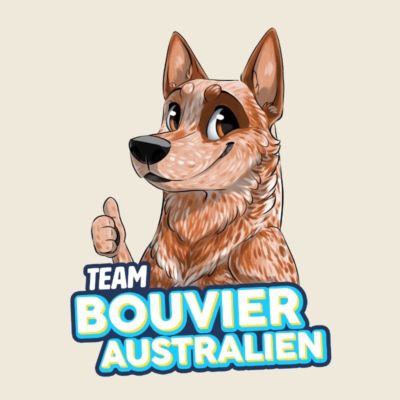 TEAM Australian Cattle Dog - Red