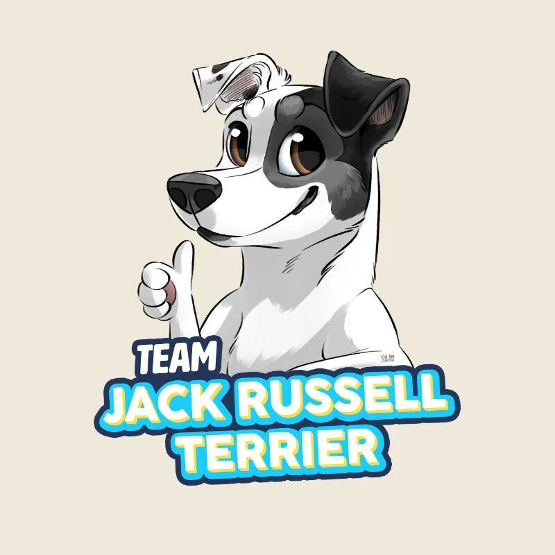 TEAM Jack Russell Terrier - Black