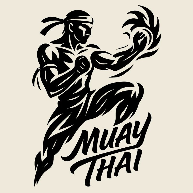 Muay Thai Boxe Kickboxing Boxer Cadeau