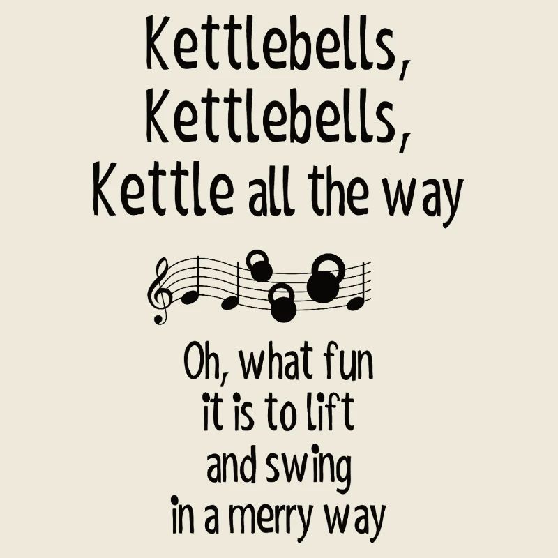 Kettlebells, jinglebells - best gift