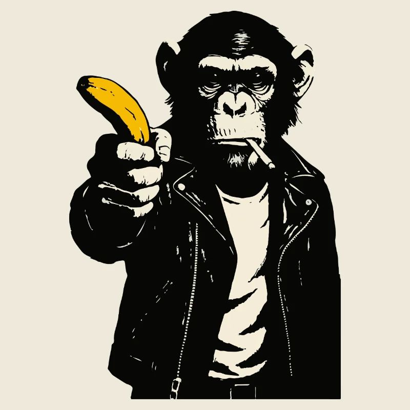 Singe Rebelle Banane