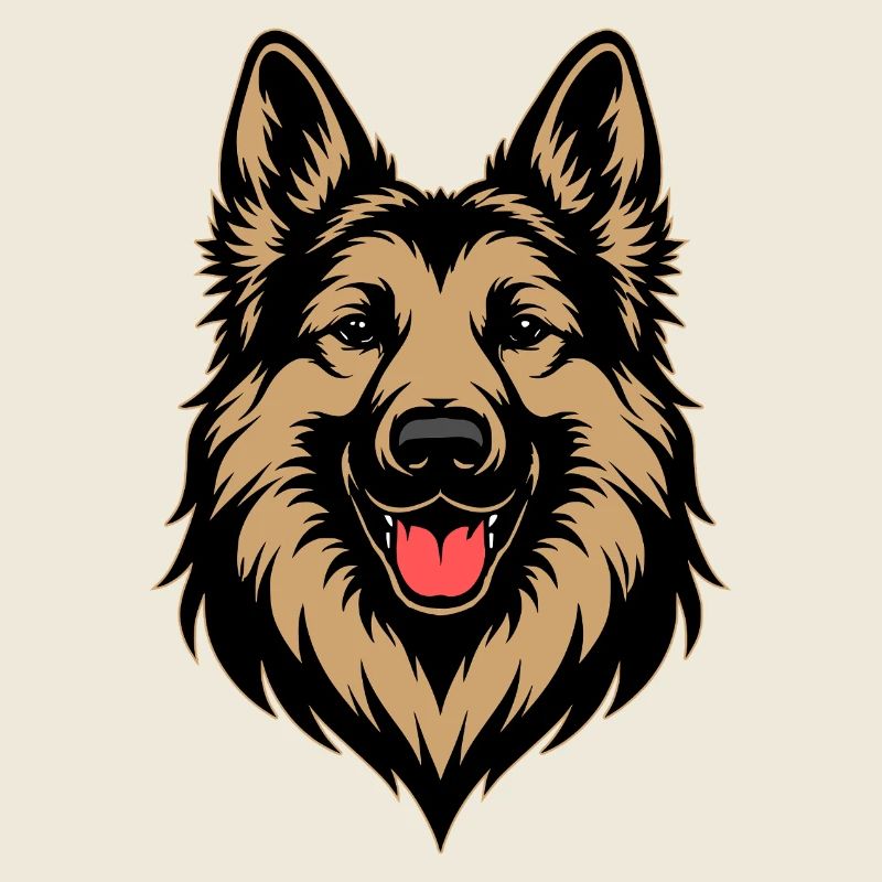 Deutscher Schäferhund Design