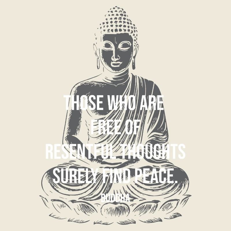 Peaceful Mind Buddha Quote