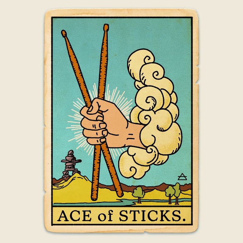 Air Drummer Tarot