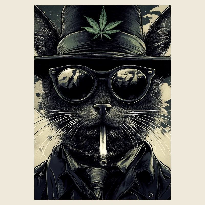 Gueule de bois de style Noir-Vapor
