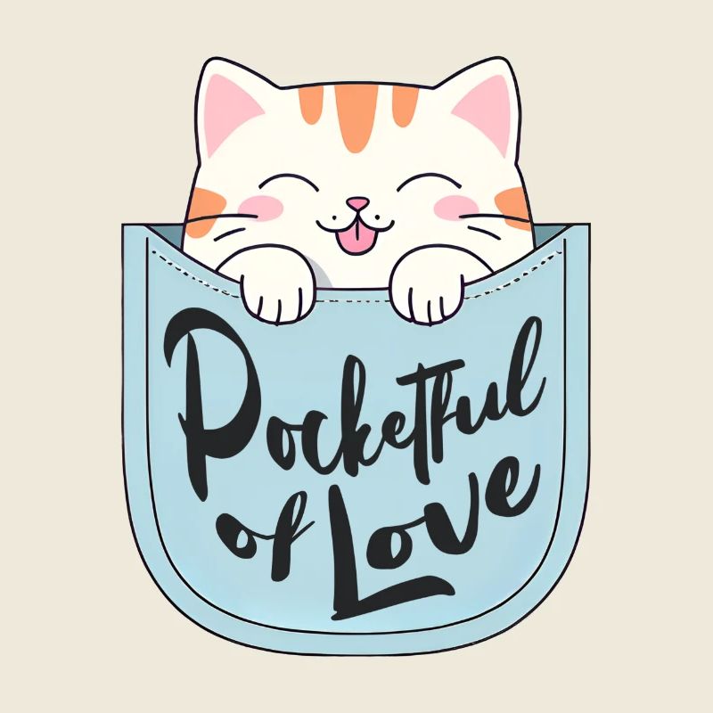 Chat dans votre poche