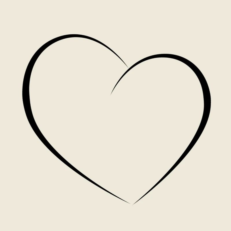Heart BLACK