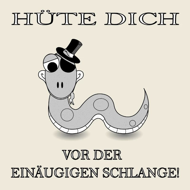 Einäugige Schlange