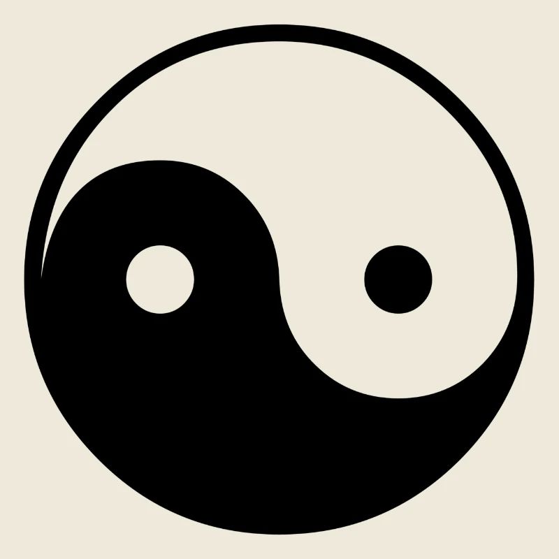 Ying Yang black &