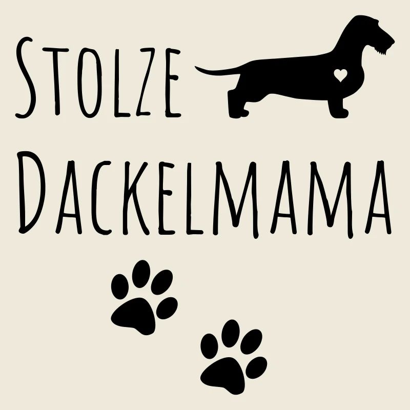 Stolze Dackelmama