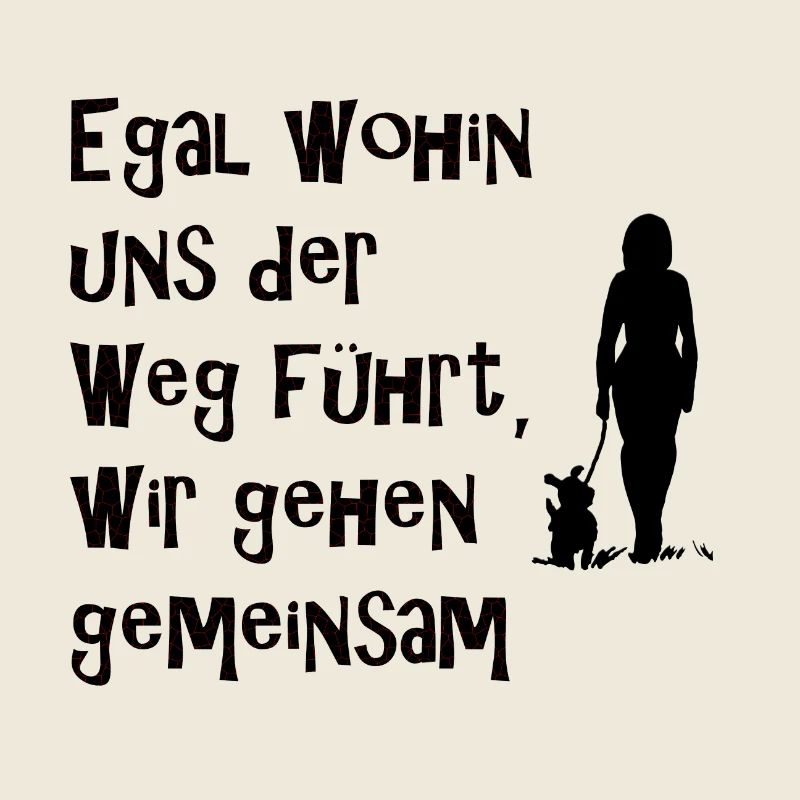 Hund und Frauchen