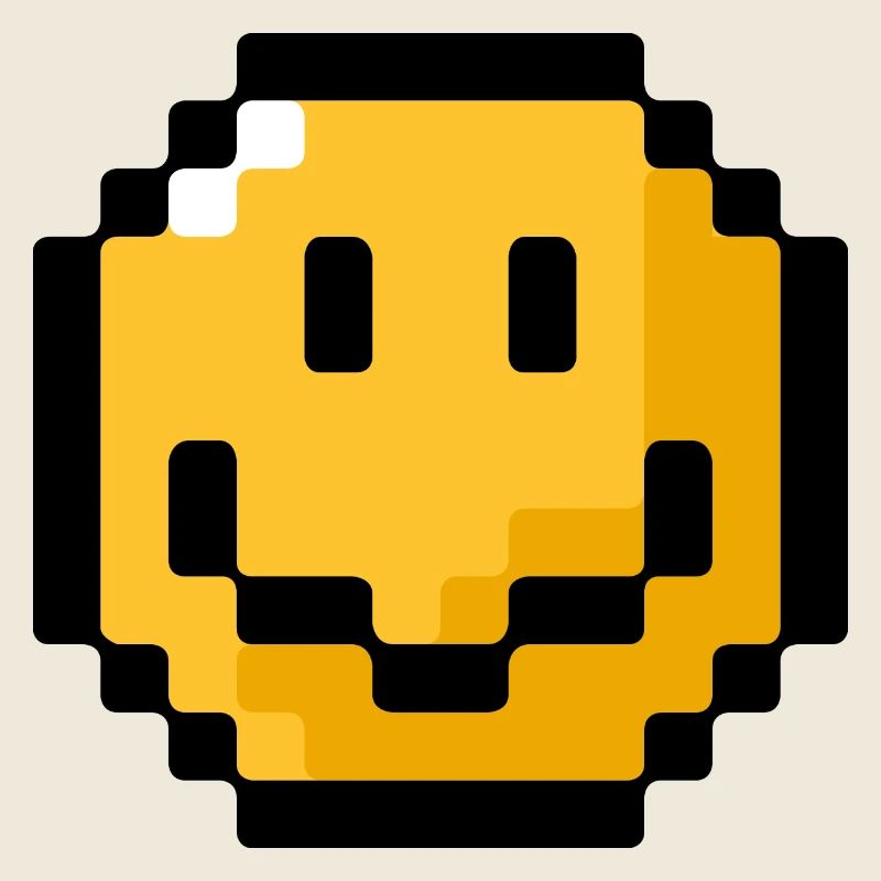 Smiley pixel