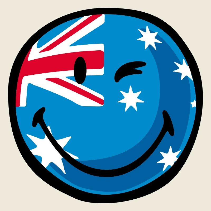 Smiley Flag Australia