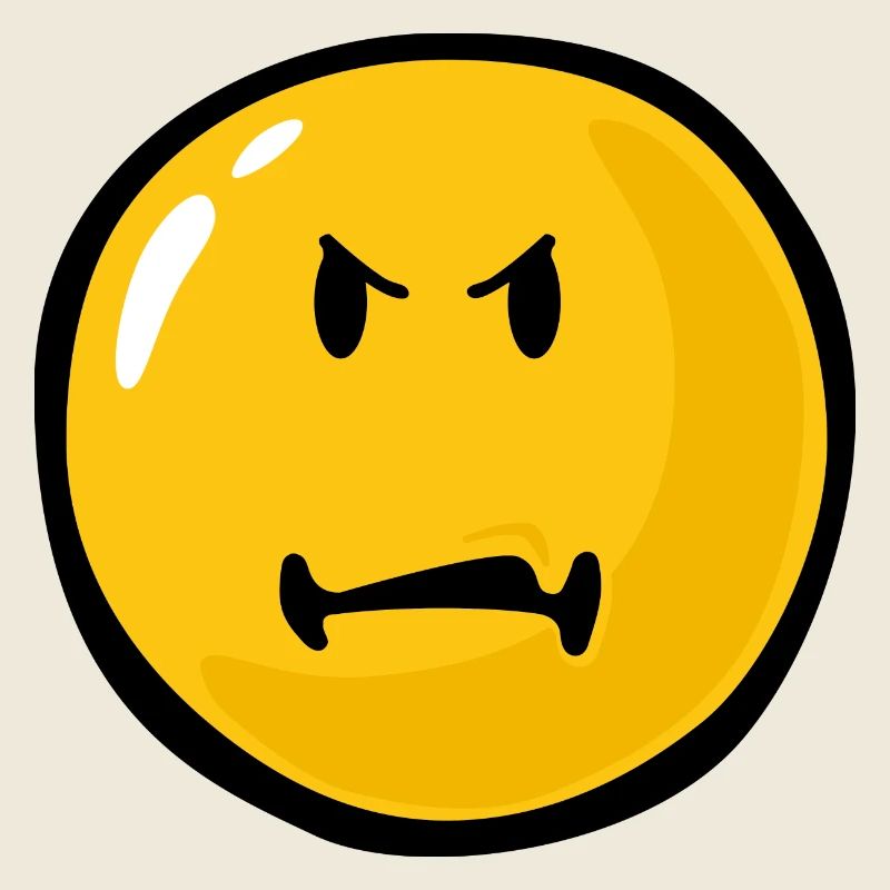 Smiley Anger Scorn