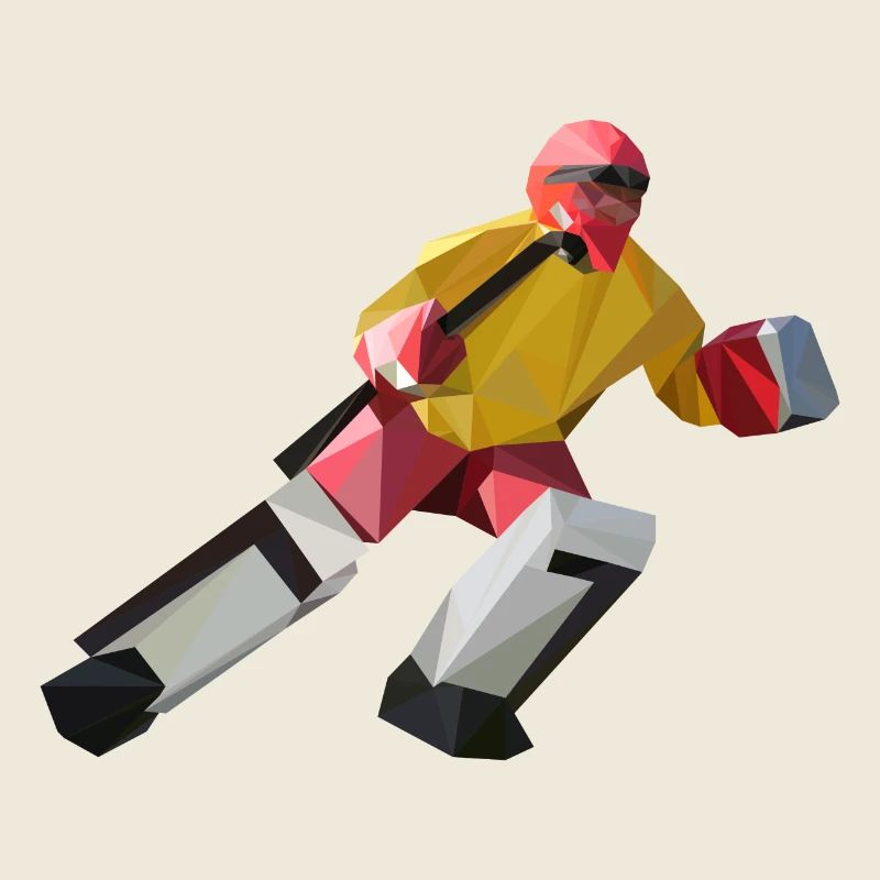 Polygone de gardien de but