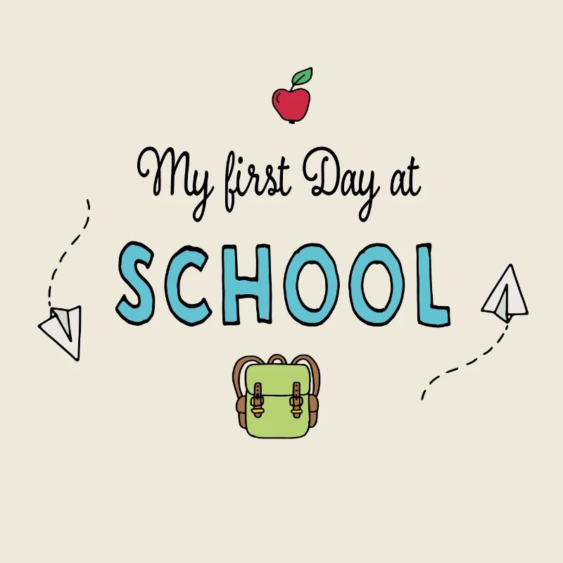 Mon premier jour à l'école