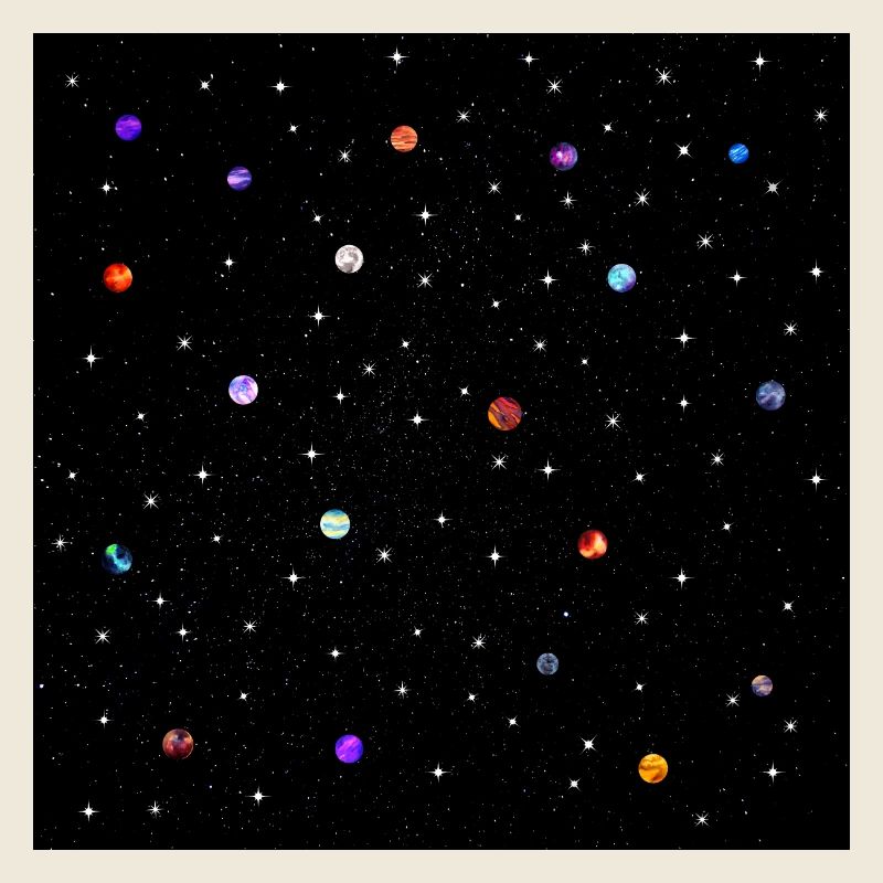 Galaxy Pattern - Cosmos - Planets