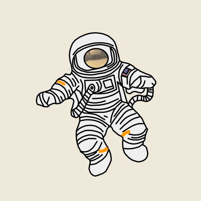 Astronaut in space