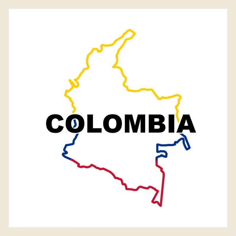 Carte de la Colombie