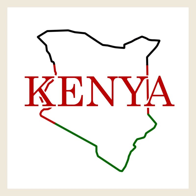 Carte du Kenya