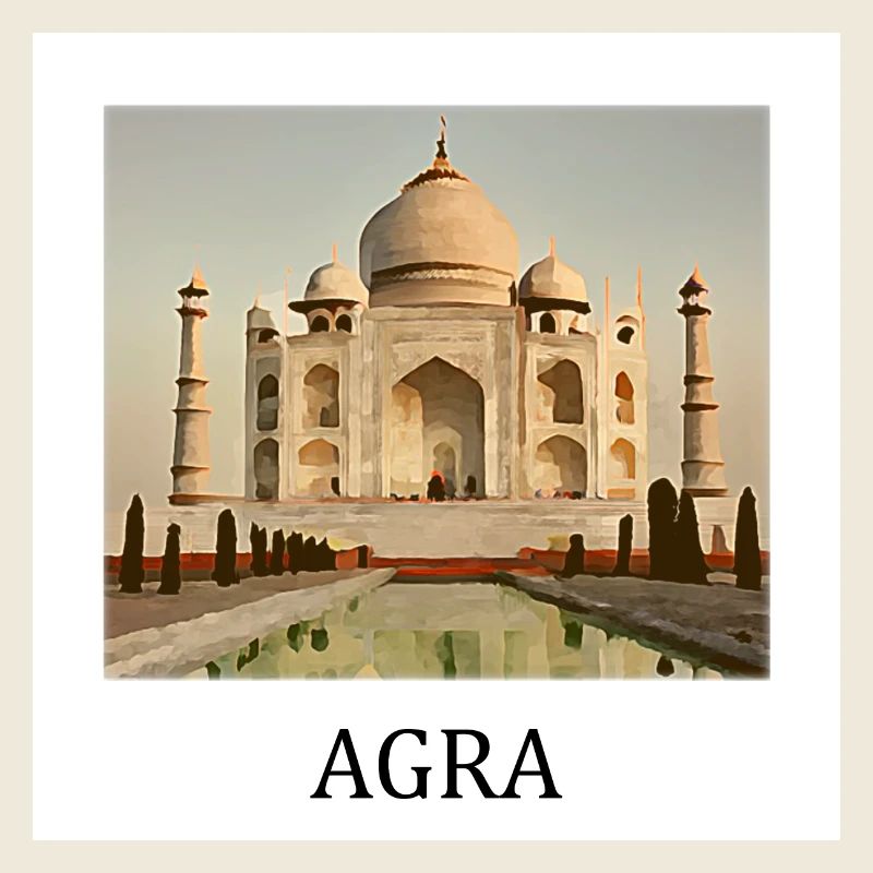 Agra Taj Mahal