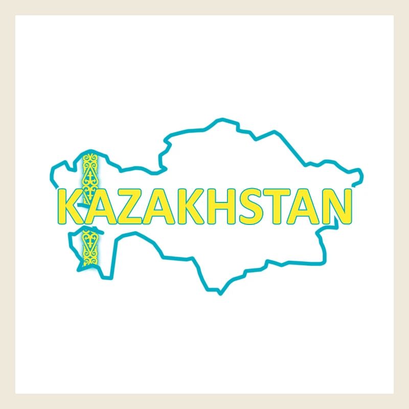 Carte du Kazakhstan