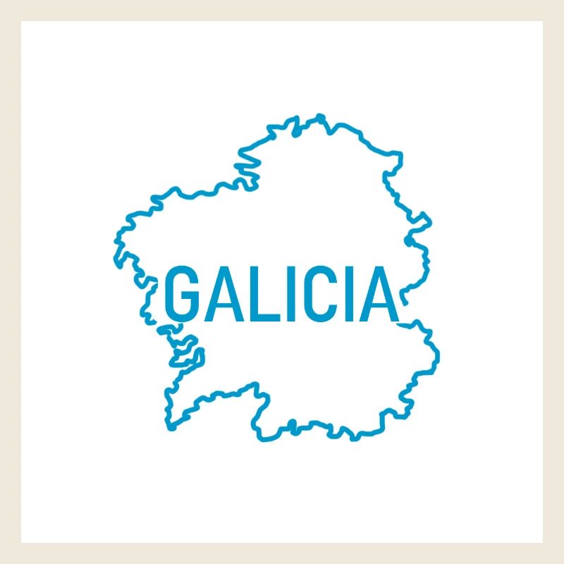 Carte de la Galice