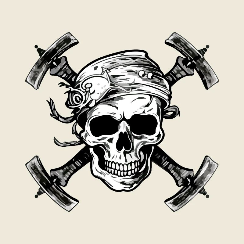 Piratenkopf Nr. 2