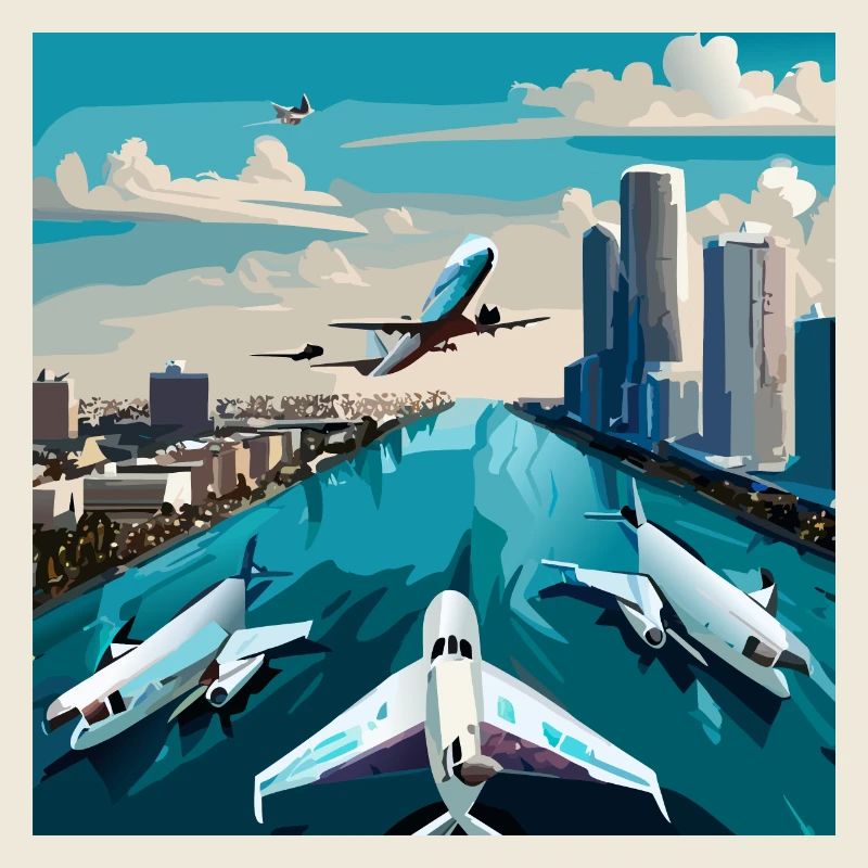 Airplane Encounter in Miami (Miami Collection)