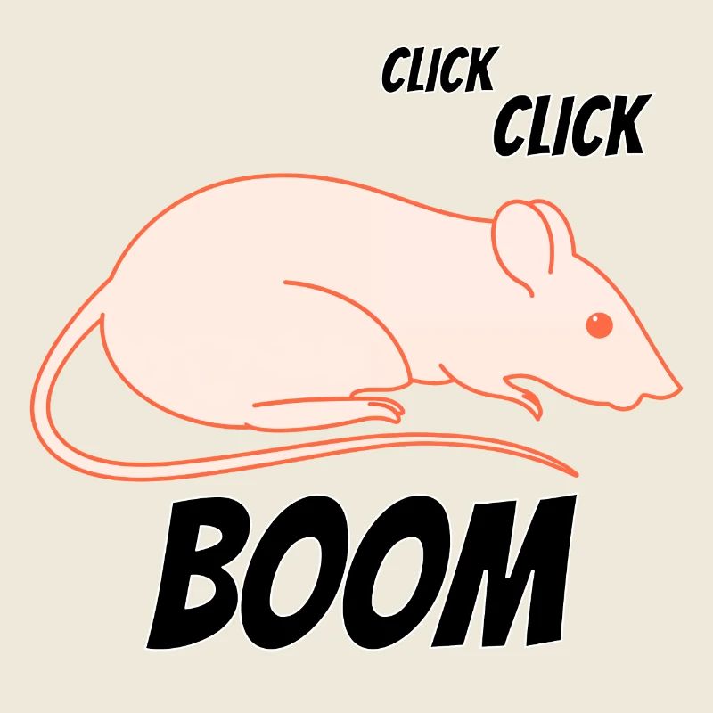 La souris fait clic clic boum !