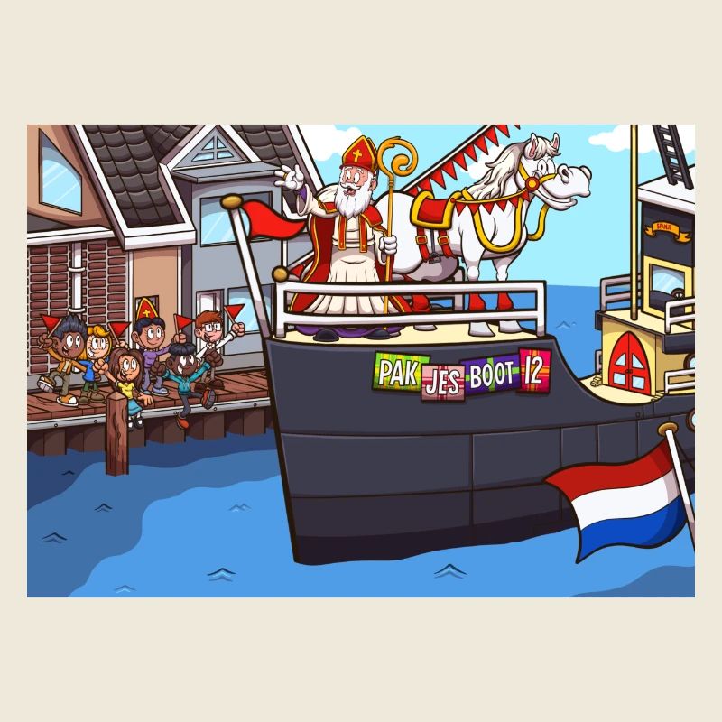 Arrival Of Saint Nicholas