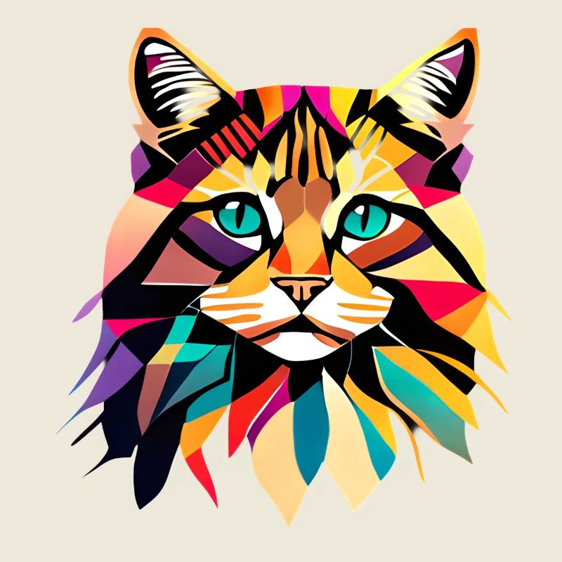 Maine Coon Chaton Chaton Propriétaire Chat Chat