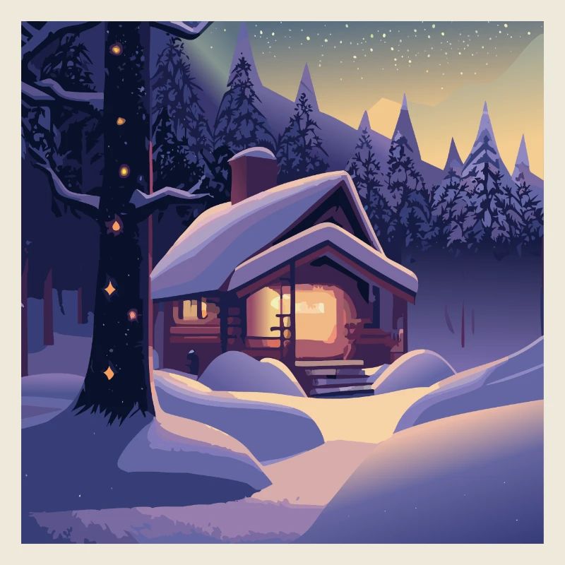 Cabane dans les bois