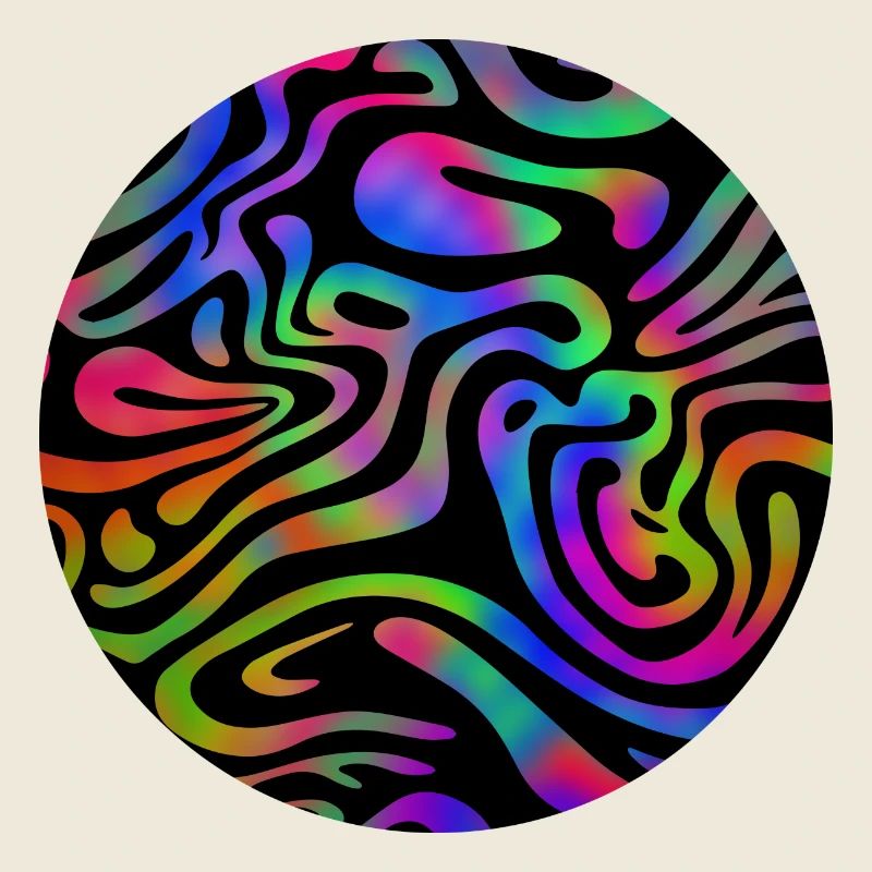 Acid Wave Ästhetische Farben