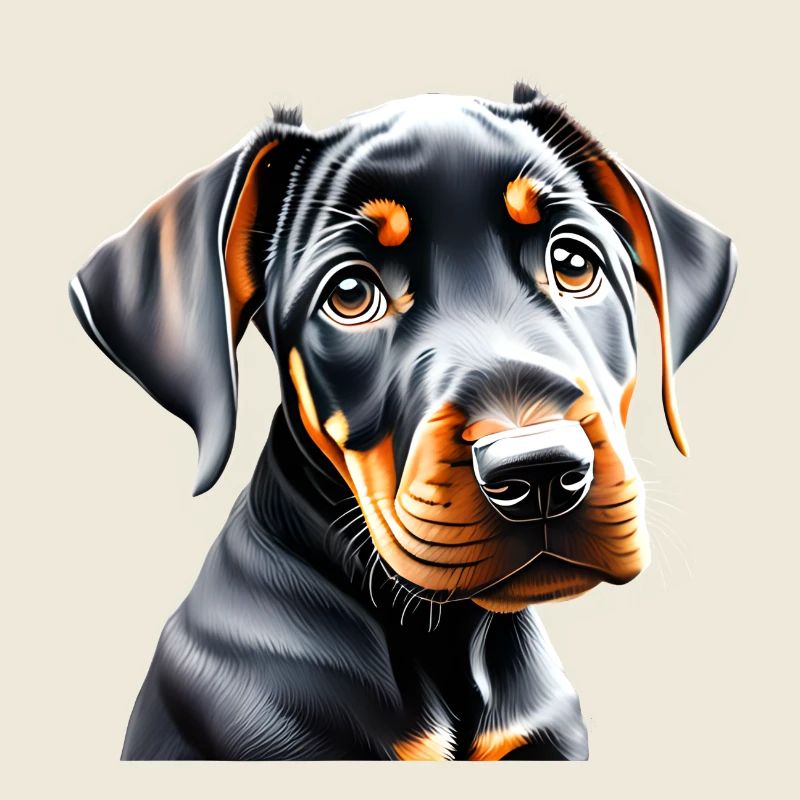 Dobermann Hund Dobermanntrainer Dobermannwelpe