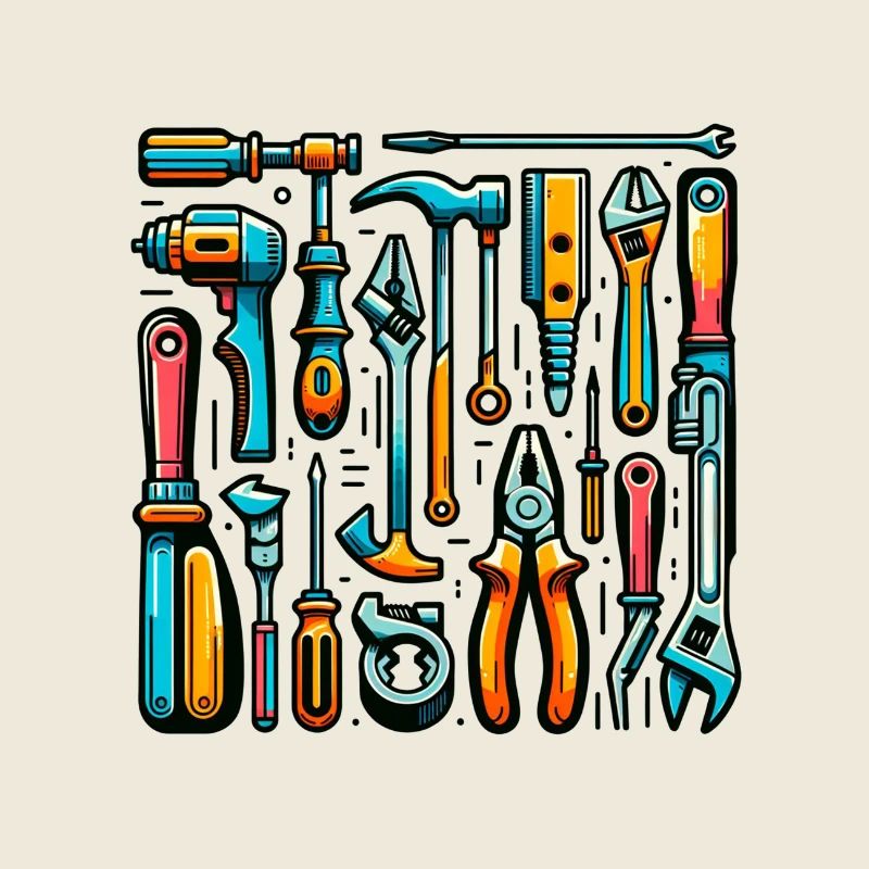 Collection d’outils divers