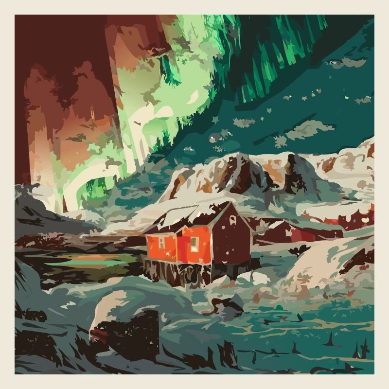 Lights at the North Pole