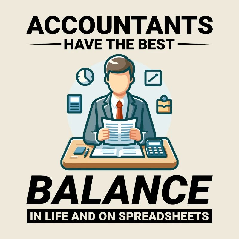Comptable Comptabilité Tenue de livres Finance Drôle