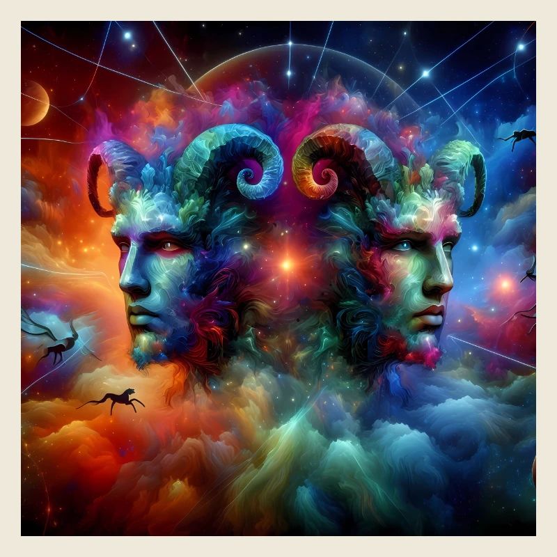 Satyr Gemini, Aries
