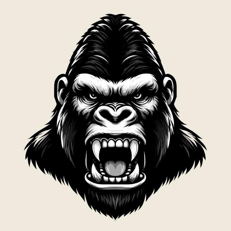 Angry Gorilla