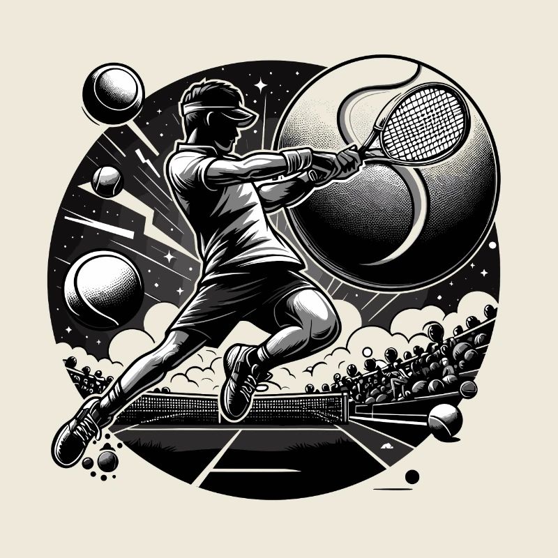 Black & White Tennis