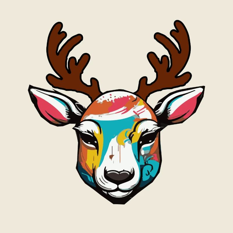 Mignon renne de Noël