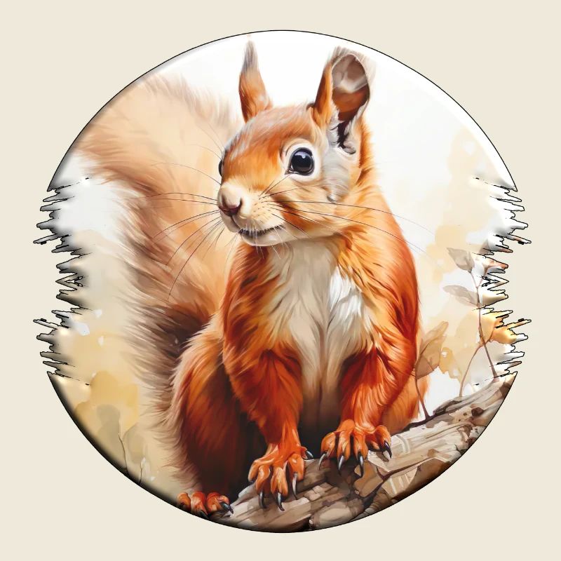 Squirrels are omnivores