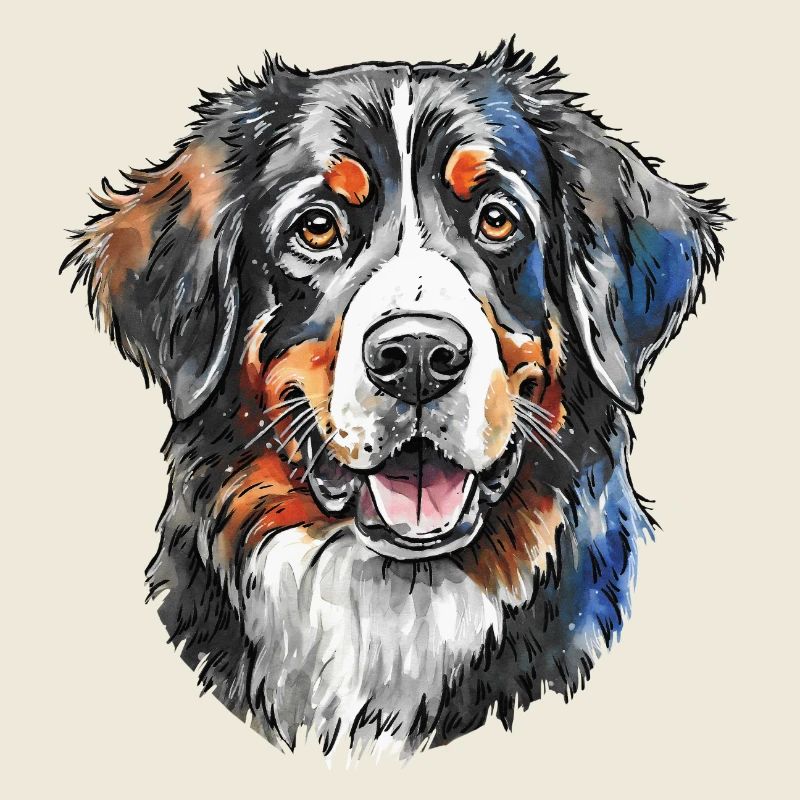 Berner Sennenhund Portrait