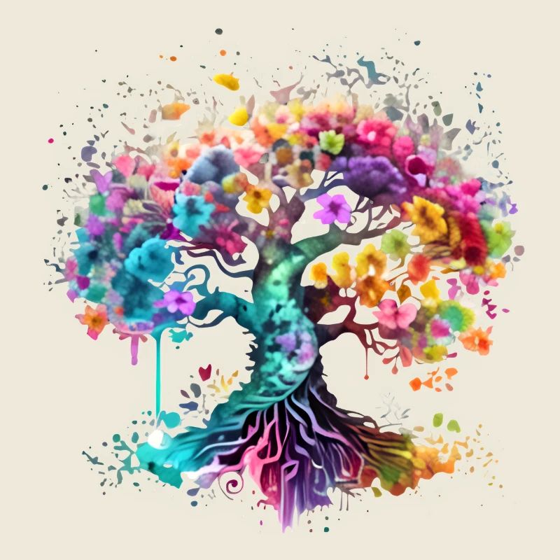 Keltischer Baum des Lebens Lebensbaum Meditation